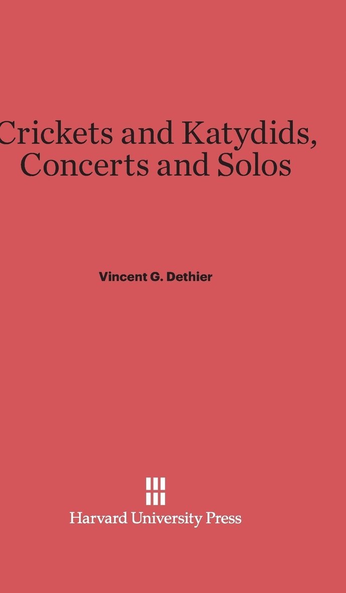 Crickets and Katydids, Concerts and Solos 1