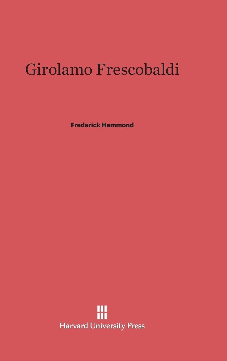 Girolamo Frescobaldi 1