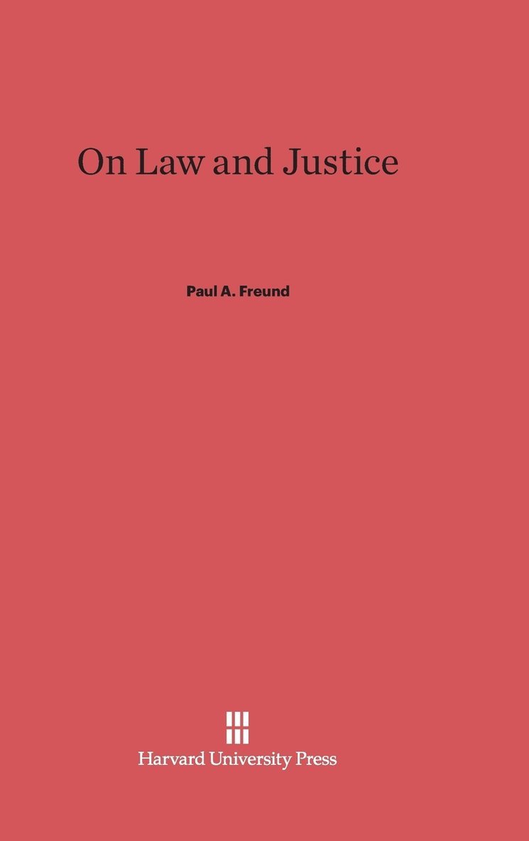 On Law and Justice 1