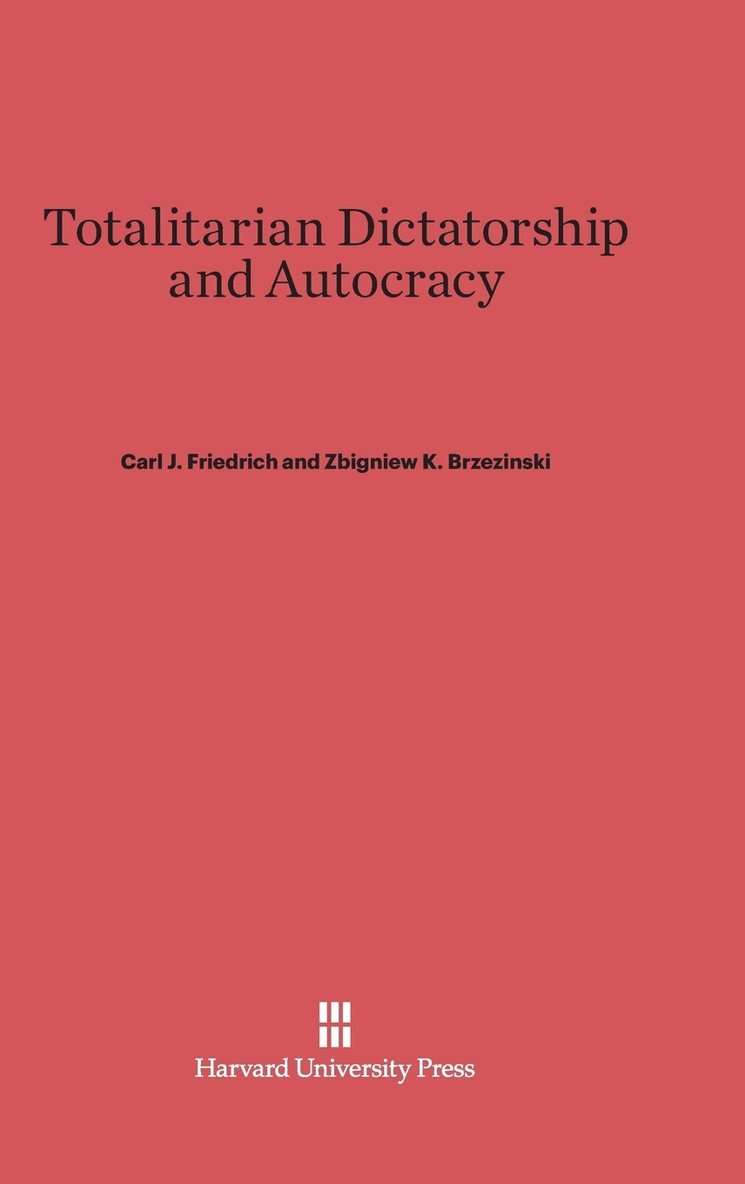 Totalitarian Dictatorship and Autocracy