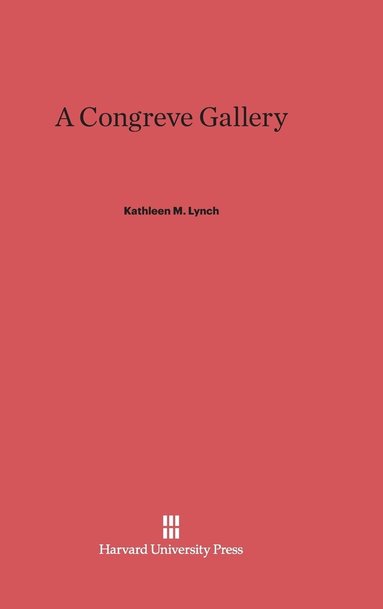 bokomslag A Congreve Gallery