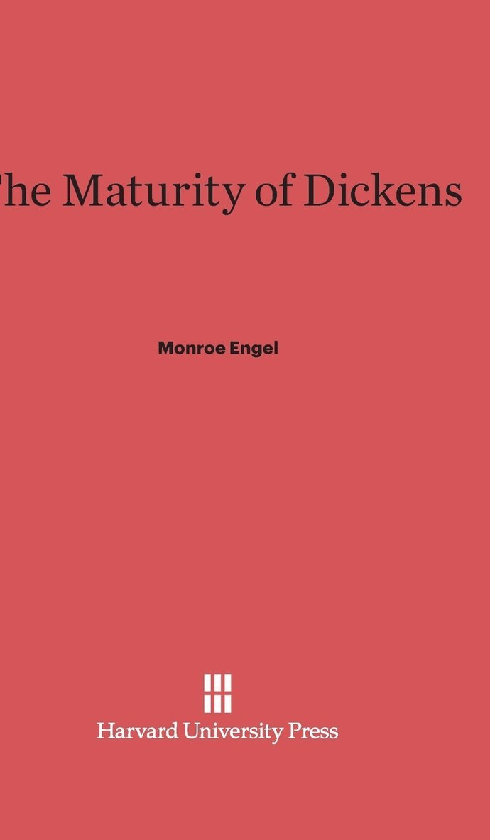The Maturity of Dickens 1