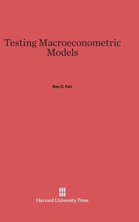 bokomslag Testing Macroeconometric Models