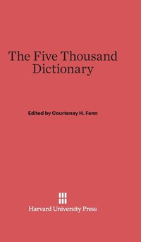 bokomslag The Five Thousand Dictionary
