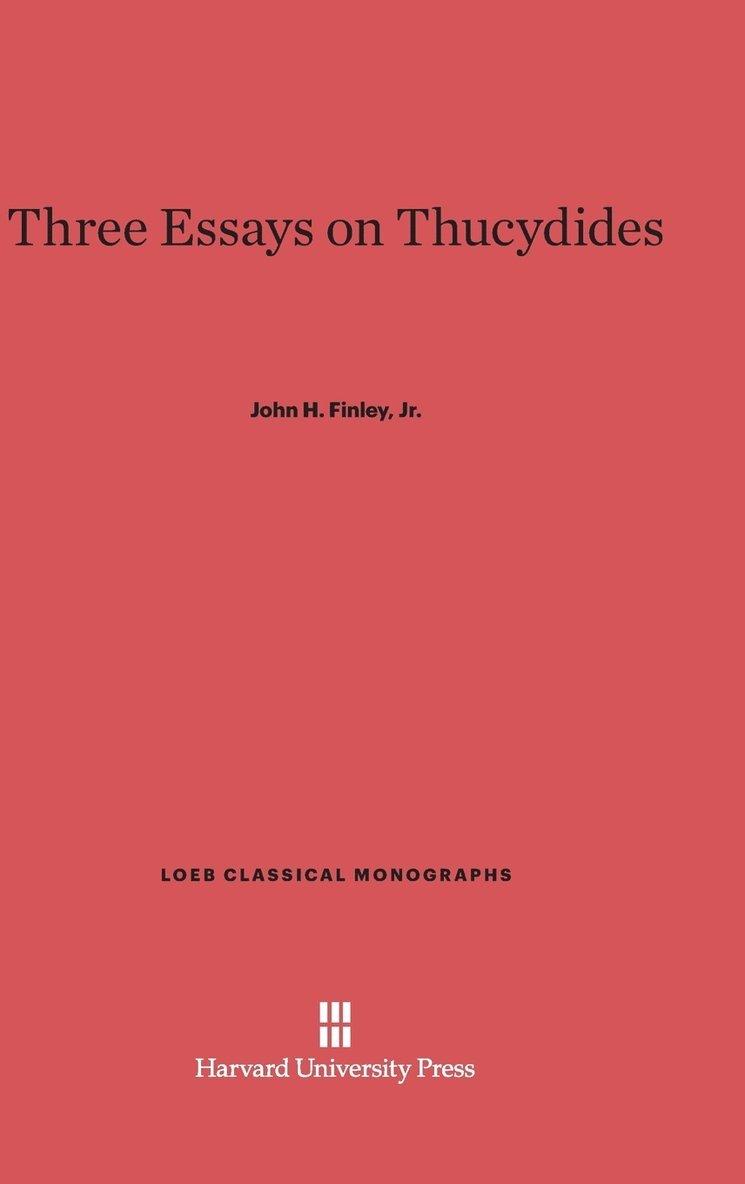 Three Essays on Thucydides 1