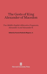 bokomslag The Gests of King Alexander of Macedon