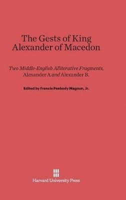 bokomslag The Gests of King Alexander of Macedon