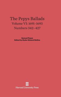 bokomslag The Pepys Ballads, Volume 6: 1691-1693