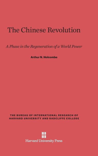 bokomslag The Chinese Revolution