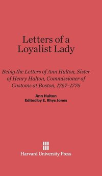 bokomslag Letters of a Loyalist Lady