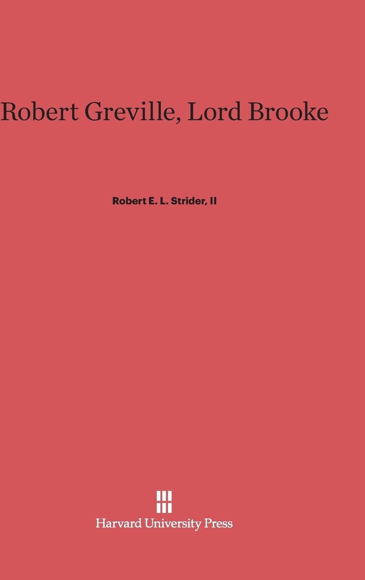 Robert Greville, Lord Brooke 1