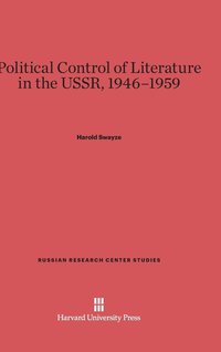 bokomslag Political Control of Literature in the Ussr, 1946-1959