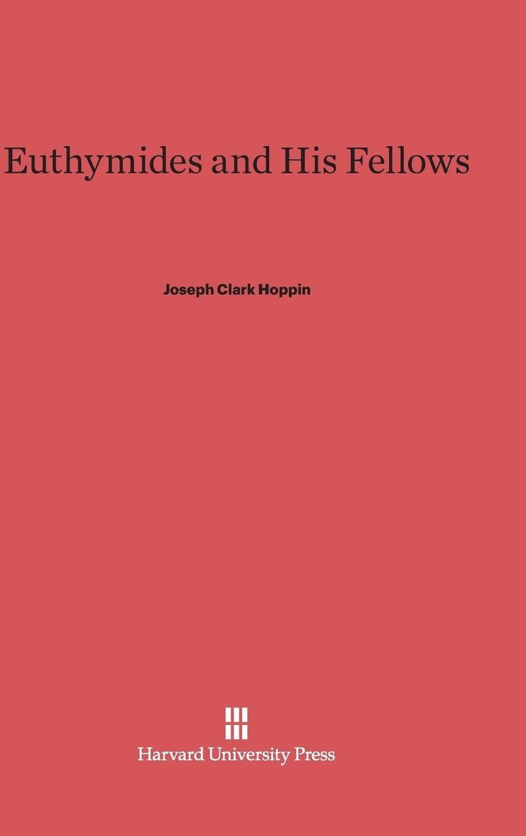 Euthymides and His Fellows 1