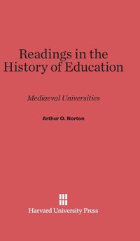 bokomslag Readings in the History of Education