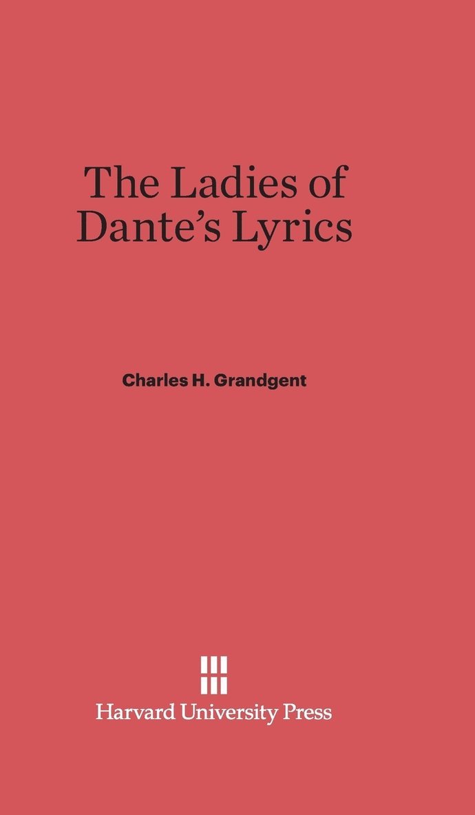 The Ladies of Dante's Lyrics 1