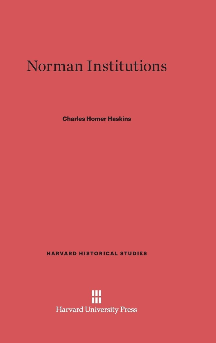 Norman Institutions