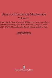 bokomslag Diary of Frederick Mackenzie. Volume II