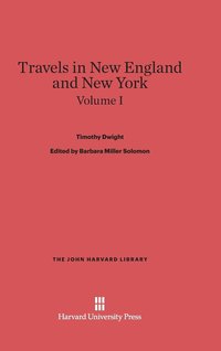 bokomslag Travels in New England and New York, Volume I