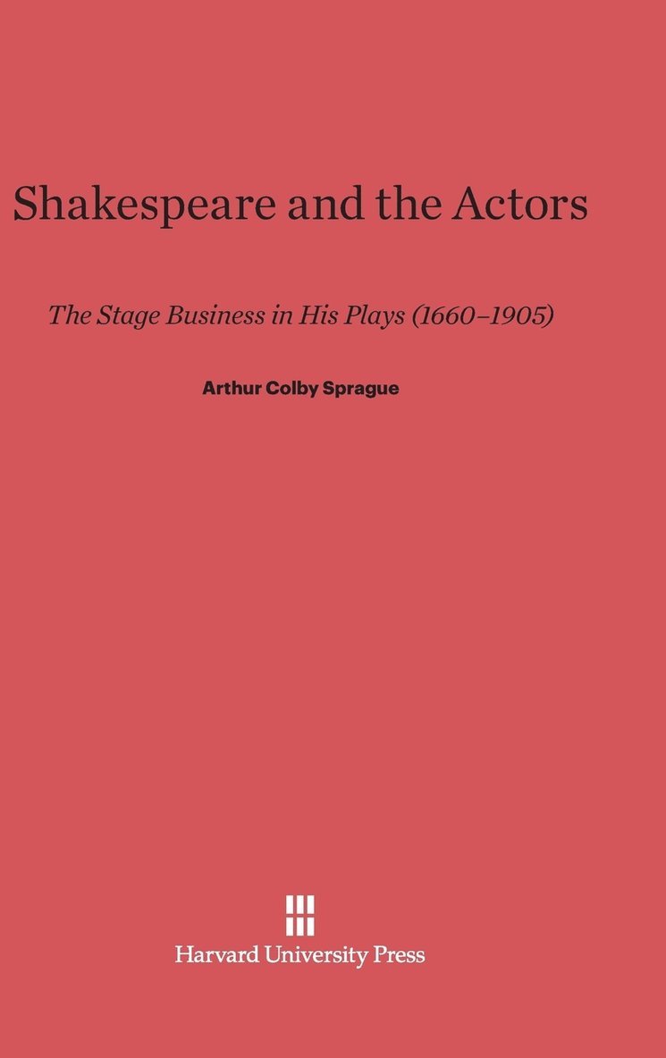 Shakespeare and the Actors 1