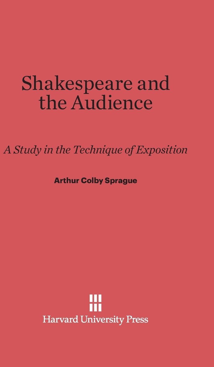 Shakespeare and the Audience 1