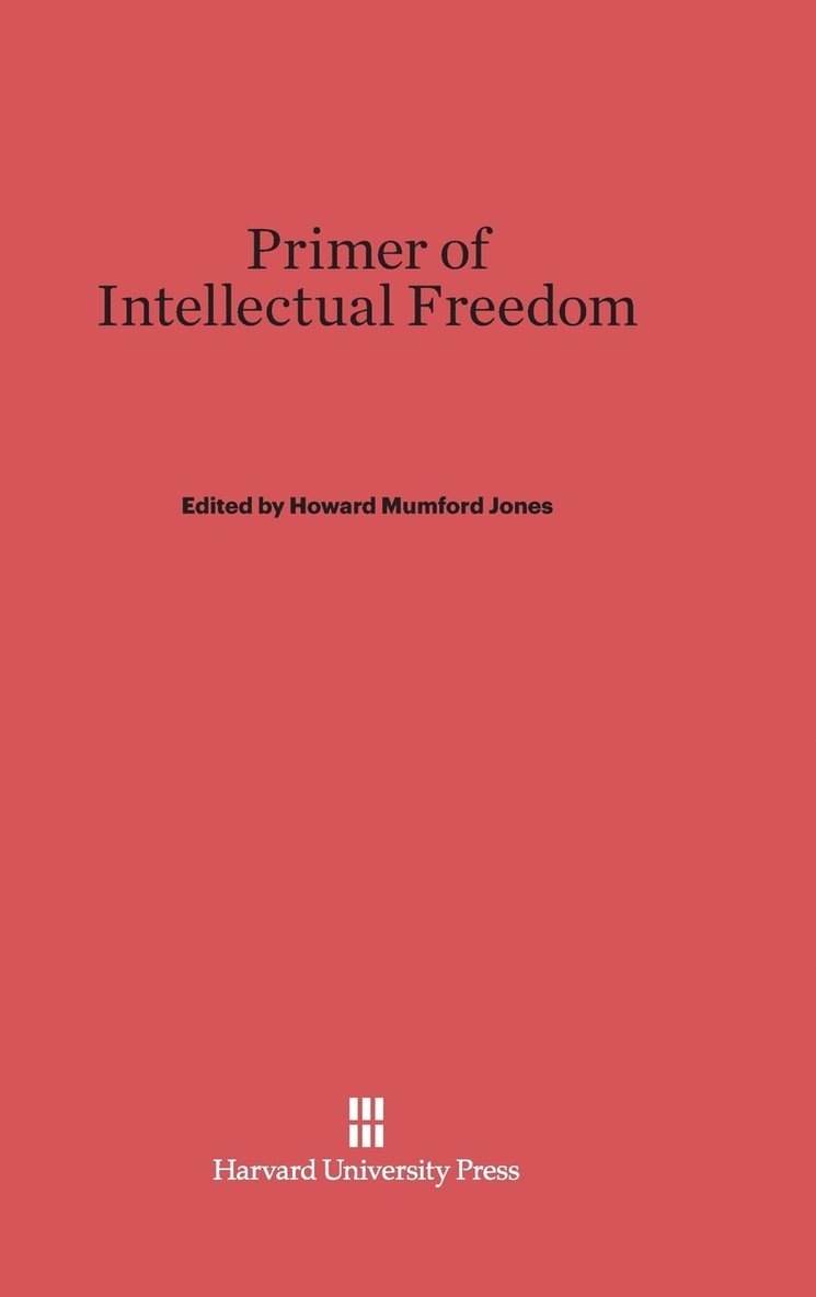Primer of Intellectual Freedom 1