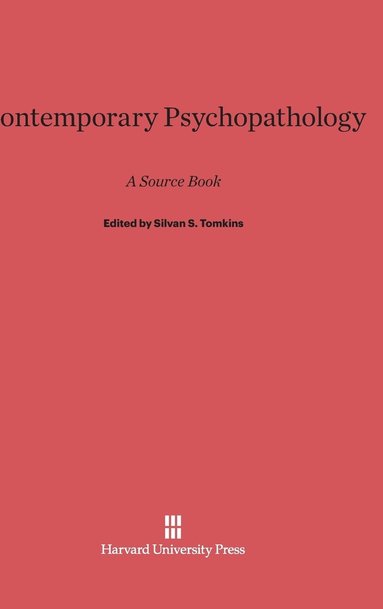 bokomslag Contemporary Psychopathology