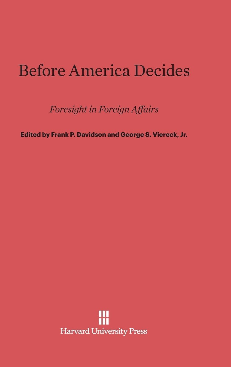 Before America Decides 1