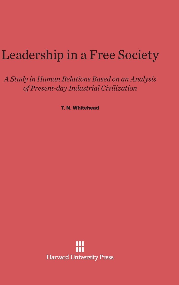 Leadership in a Free Society 1