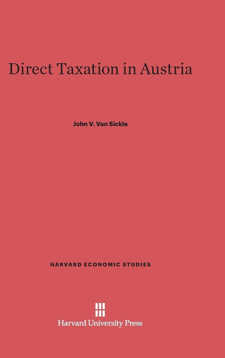 Direct Taxation in Austria 1