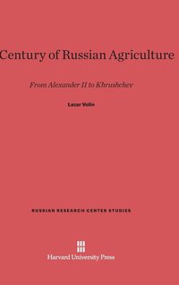 bokomslag A Century of Russian Agriculture