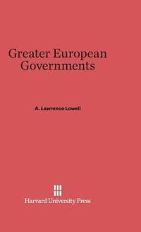 bokomslag Greater European Governments