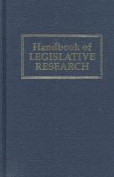 Gerhard Loewenberg, Samuel C. Patterson, Malcolm E. Jewell - Handbook of Legislative Research, Inbunden