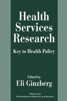 bokomslag Health Services Research