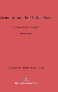 bokomslag Germany and the United States