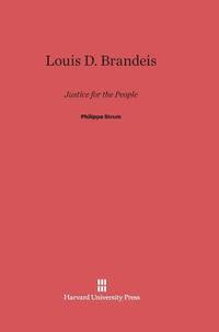 bokomslag Louis D. Brandeis