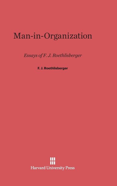 bokomslag Man-In-Organization