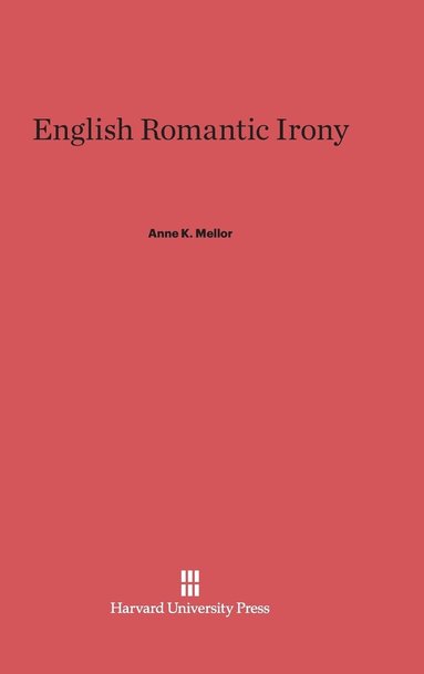 bokomslag English Romantic Irony