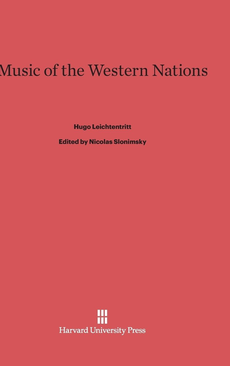 Music of the Western Nations 1