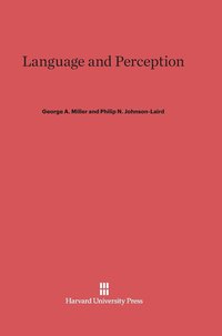 bokomslag Language and Perception