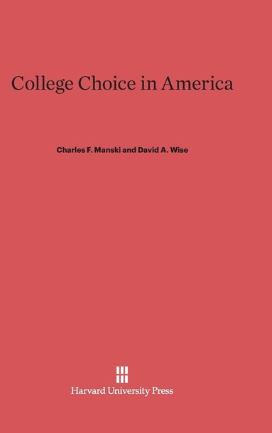 bokomslag College Choice in America
