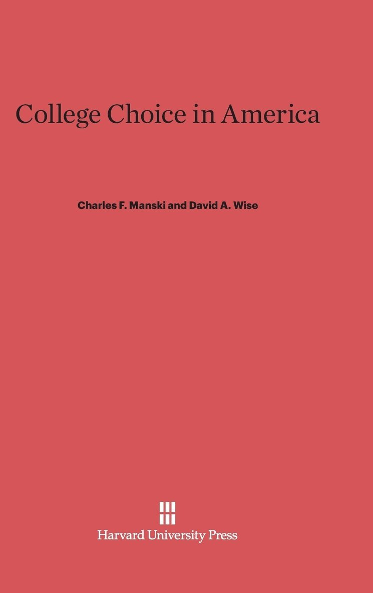 College Choice in America 1