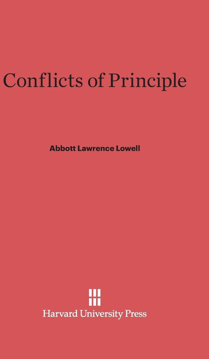 Conflicts of Principle 1