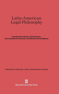 bokomslag Latin-American Legal Philosophy