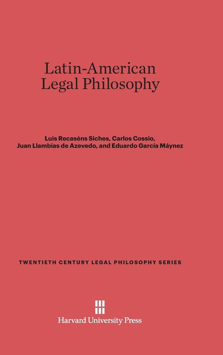 Latin-American Legal Philosophy 1
