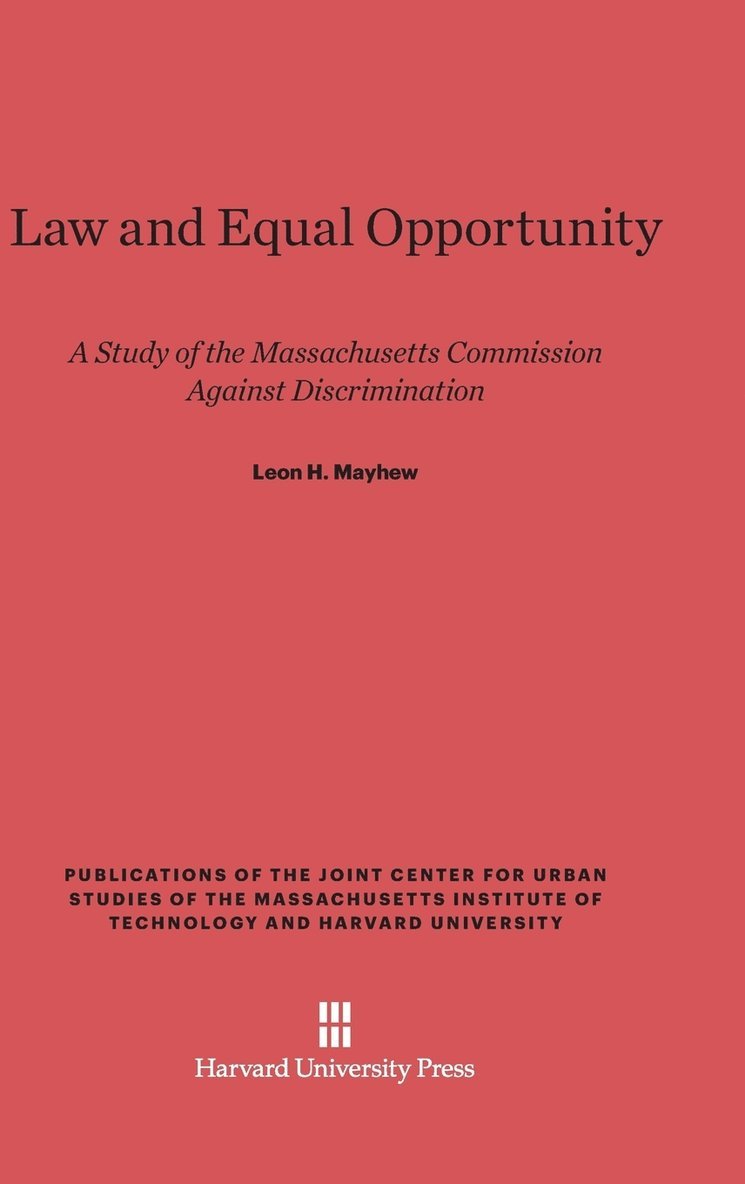 Law and Equal Opportunity 1