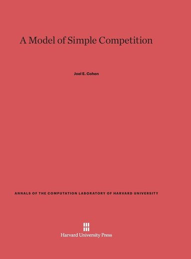 bokomslag A Model of Simple Competition