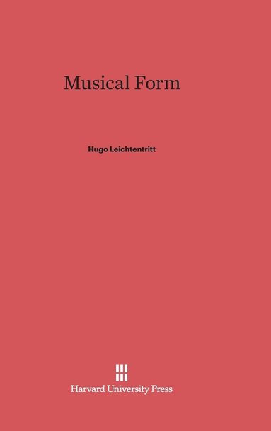 bokomslag Musical Form