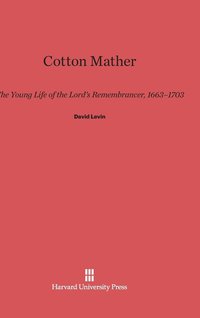 bokomslag Cotton Mather