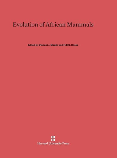 bokomslag Evolution of African Mammals