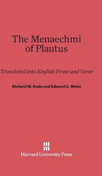 bokomslag The Menaechmi of Plautus